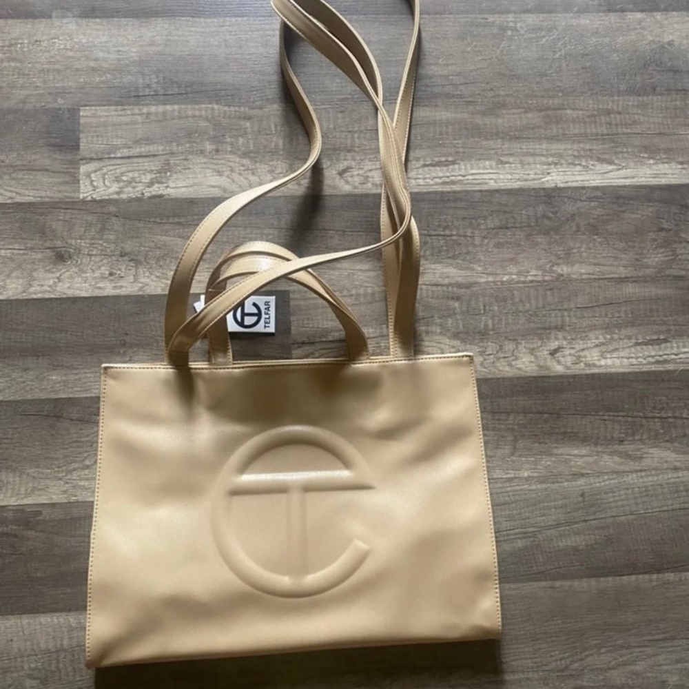 Telfar Shopping Bag Medium Cream